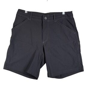 Kuhl Mens Cargo Shorts‎ Size 34 Gray Hiking Outdoor Utility Casual Heritage
